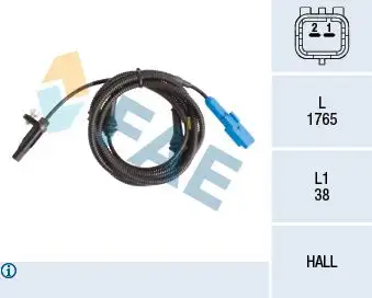 FAE 78234 ABS Hız Sensörü (Arka) 4545K7