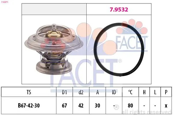 FACET 7.8271 Termostat