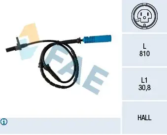 FAE 78338 ABS Hız Sensörü (Ön)