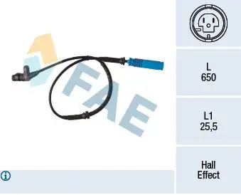 FAE 78340 ABS Hız Sensörü (Ön)