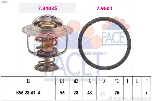 FACET 7.8403 Termostat
