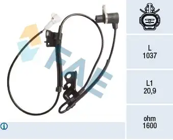 FAE 78418 ABS Hız Sensörü (Ön Sol) 89543340NM