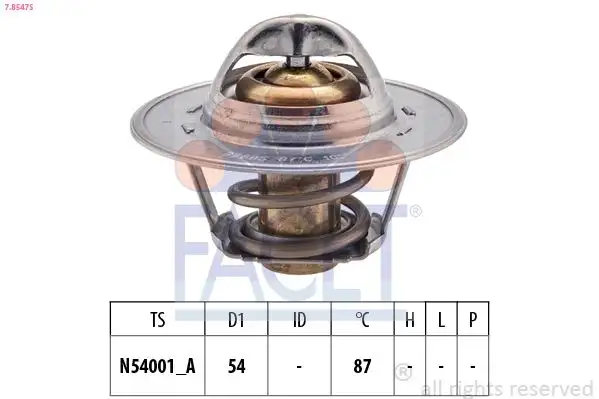 FACET 7.8547S Termostat