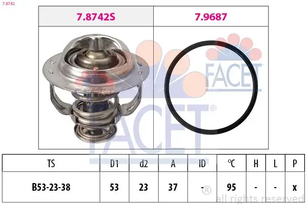 FACET 7.8742 Termostat 06J121113A