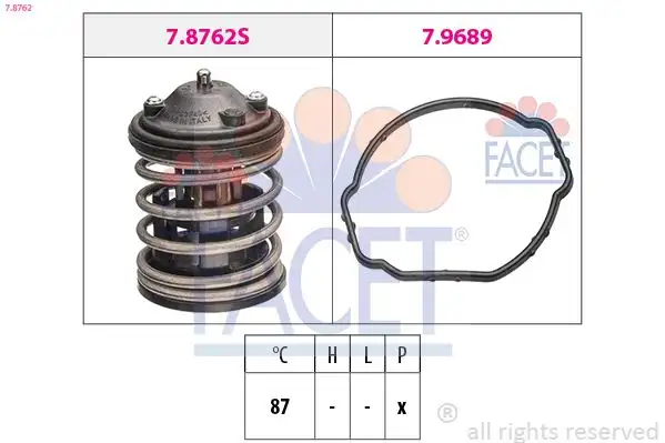 FACET 7.8762 Termostat 11518512234