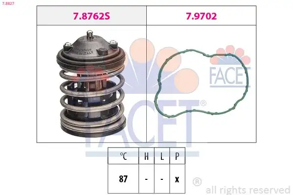 FACET 7.8827 Termostat 11518512234
