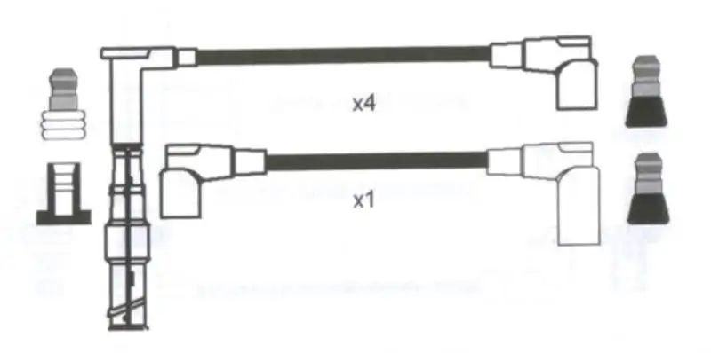 DODUCO 7884 Buji Kablosu ZEF642