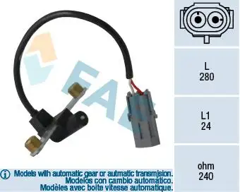 FAE 79022 Krank Sensörü 7700850589