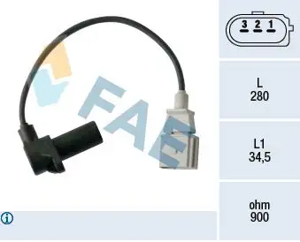 FAE 79479 Krank Sensörü 95560638120