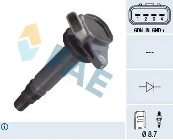 FAE 80366 Bobin 19070B1020