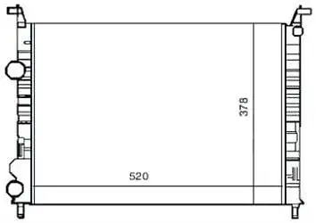 MGA 80600 Radyatör 46819261