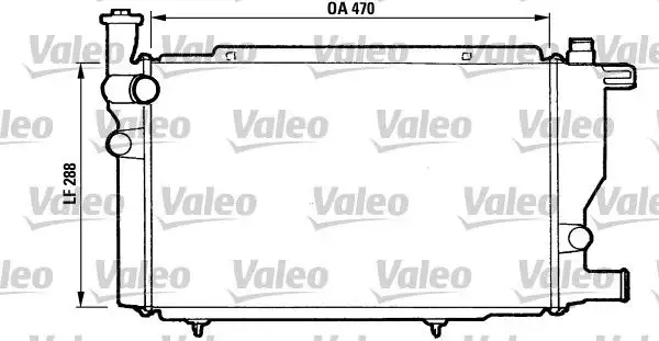 VALEO 810892 Radyatör