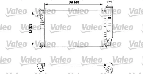 VALEO 810919 Radyatör