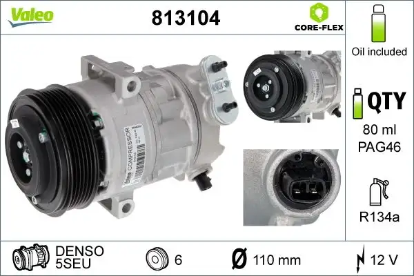 VALEO 813104 Klima Kompresörü