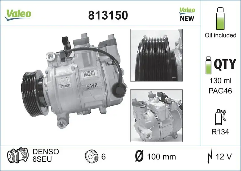 VALEO 813150 Klima Kompresörü