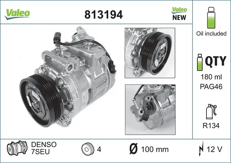 VALEO 813194 Klima Kompresörü