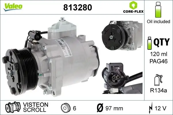 VALEO 813280 Klima Kompresörü