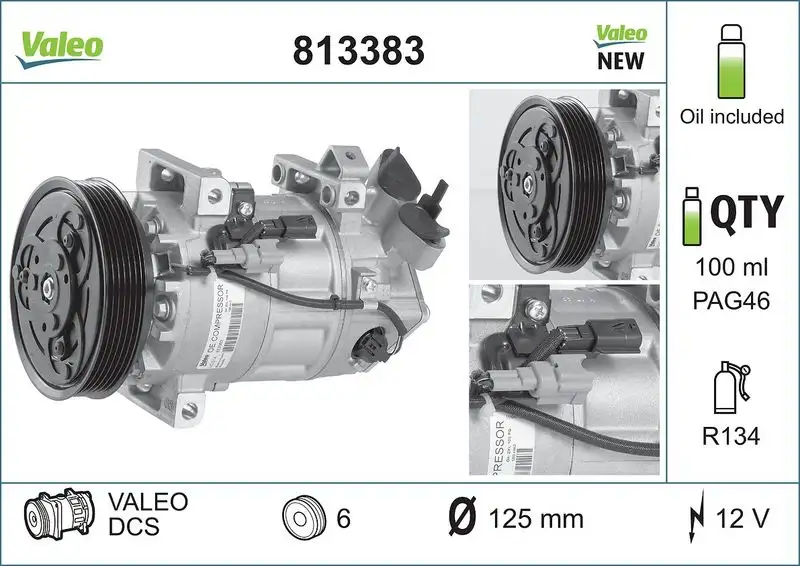 VALEO 813383 Klima Kompresörü