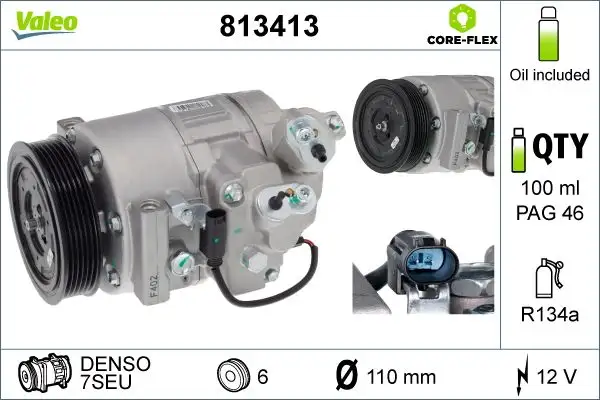 VALEO 813413 Klima Kompresörü