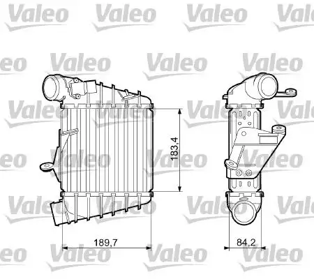 VALEO 817556 Turbo Radyatörü 6Q0145805A