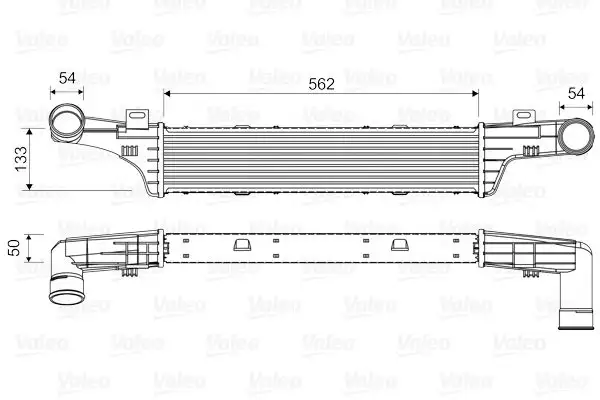 VALEO 817905 Turbo Radyatörü A2105001300