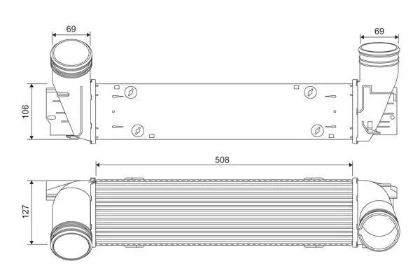 VALEO 818392 Turbo Radyatörü 17517624146