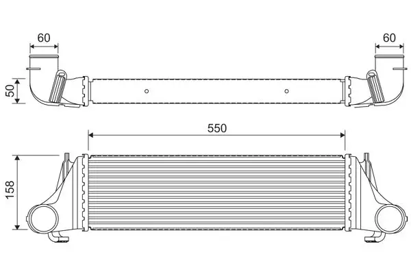 VALEO 818400 Turbo Radyatörü 17512247966