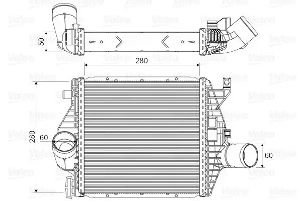 VALEO 818590 Turbo Radyatörü A6385012901