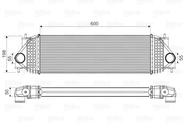 VALEO 818662 Turbo Radyatörü 1362067J01