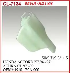 MGA 84133 Yedek Su Deposu 19101P0A000