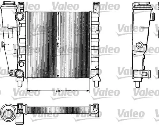 VALEO 883812 Radyatör 7739942