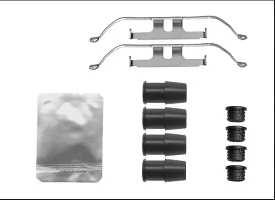 HELLA 8DZ355205-631 Balata Yay Takımı 34116850645