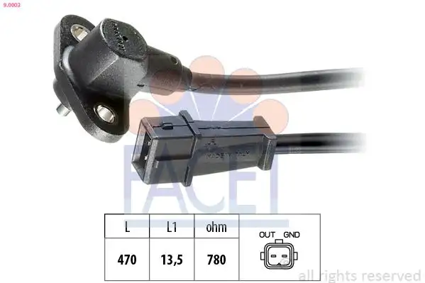 FACET 9.0003 Krank Sensörü 7564592