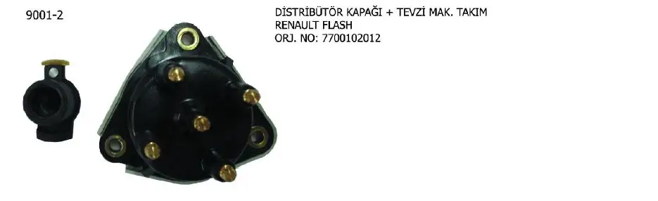 ÜNÜVAR 9001-2 Distribütör Kapağı ve Tevzi Makarası