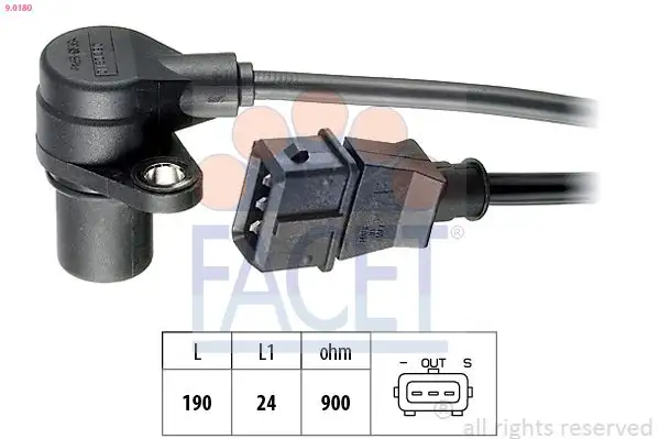 FACET 9.0180 Krank Sensörü NSC100110