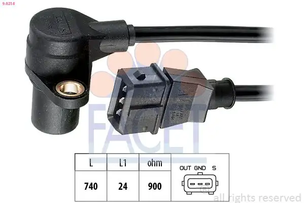 FACET 9.0214 Krank Sensörü 078906433