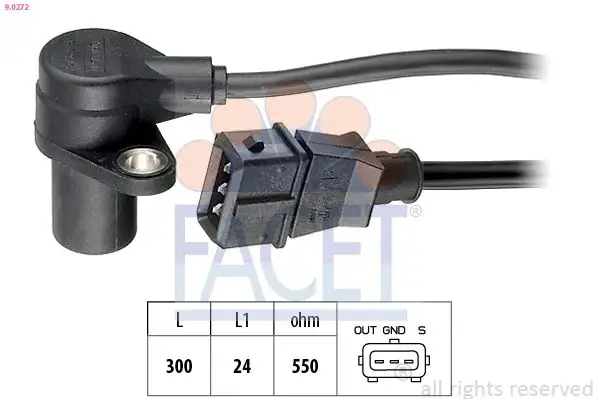 FACET 9.0272 Krank Sensörü 96183235