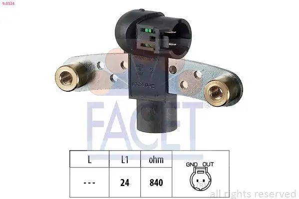 FACET 9.0324 Krank Sensörü 7700300992