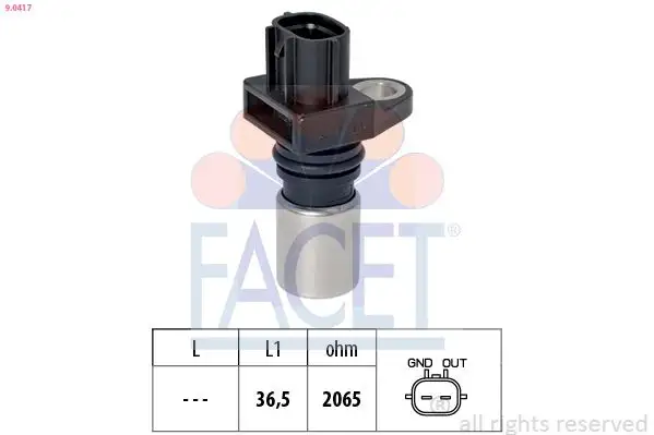 FACET 9.0417 Krank Sensörü