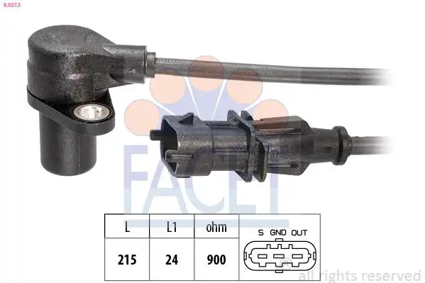 FACET 9.0513 Krank Sensörü 4890189