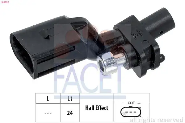 FACET 9.0552 Krank Sensörü 131832