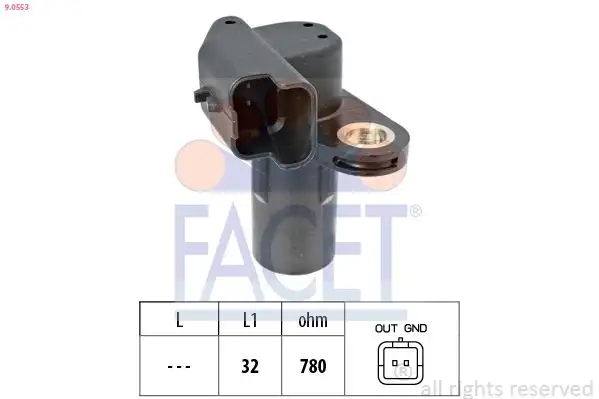 FACET 9.0553 Krank Sensörü