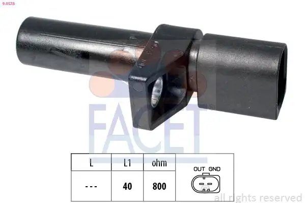 FACET 9.0578 Krank Sensörü