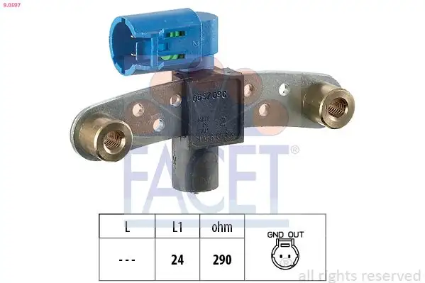 FACET 9.0597 Krank Sensörü 8200647388