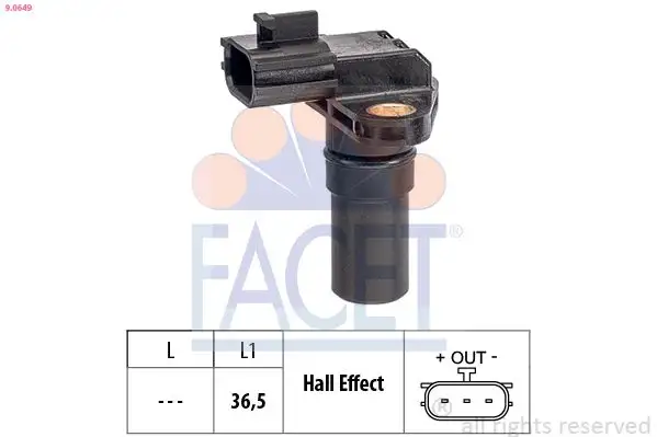 FACET 9.0649 Devir Sensörü
