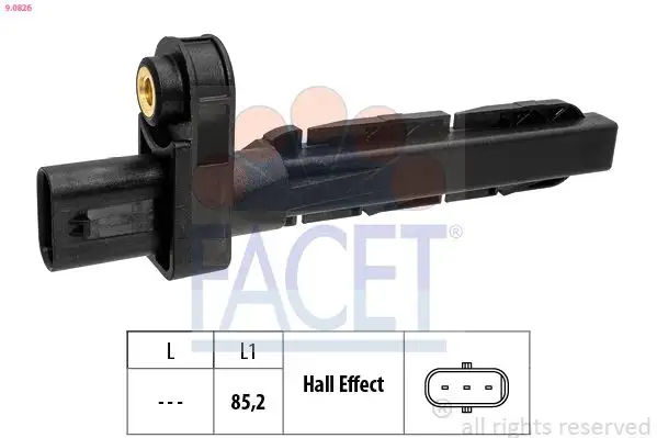 FACET 9.0826 Krank Sensörü 13627806782