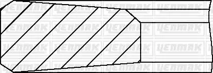 YENMAK 91-09005-000 Motor Segmanı (STD)
