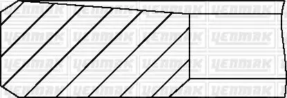 YENMAK 91-09843-000 Motor Segmanı (STD)