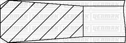 YENMAK 91-09898-000 Motor Segmanı (STD)