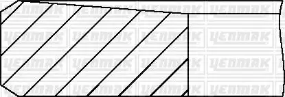 YENMAK 91-91016-040 Motor Segmanı (0.40)
